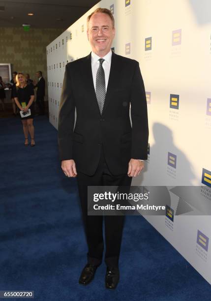 Entertainment Chairman Robert Greenblatt at The Human Rights Campaign 2017 Los Angeles Gala Dinner at JW Marriott Los Angeles at L.A. LIVE on March...