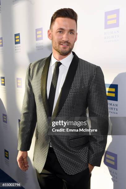 Event Co-Chair Chris Boone at The Human Rights Campaign 2017 Los Angeles Gala Dinner at JW Marriott Los Angeles at L.A. LIVE on March 18, 2017 in Los...