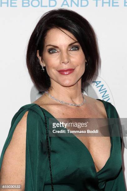 Lesli Kay attends the CBS's "The Bold And The Beautiful" 30th Anniversary Party at Clifton's Cafeteria on March 18, 2017 in Los Angeles, California.