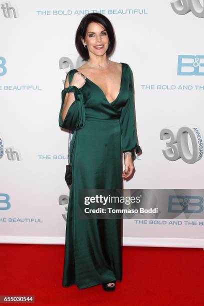 Lesli Kay attends the CBS's "The Bold And The Beautiful" 30th Anniversary Party at Clifton's Cafeteria on March 18, 2017 in Los Angeles, California.