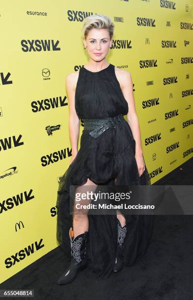 Actress Olga Dihovichnaya attends the "Life" premiere during 2017 SXSW Conference and Festivals at the ZACH Theatre on March 18, 2017 in Austin,...