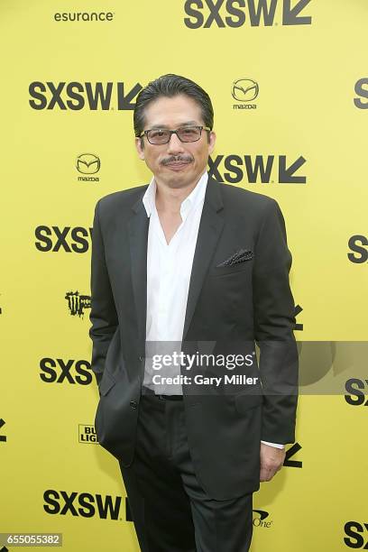 Hiroyuki Sanada attends the premiere of "Life" at the Zach Scott Theater during South By Southwest Conference and Festival on March 18, 2017 in...