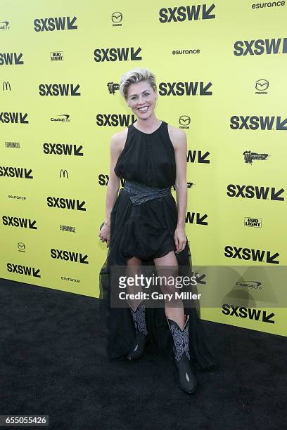 Olga Dihvichnaya attends the premiere of "Life" at the Zach Scott Theater during South By Southwest Conference and Festival on March 18, 2017 in...