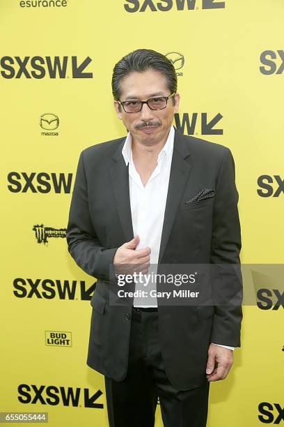 Hiroyuki Sanada attends the premiere of "Life" at the Zach Scott Theater during South By Southwest Conference and Festival on March 18, 2017 in...