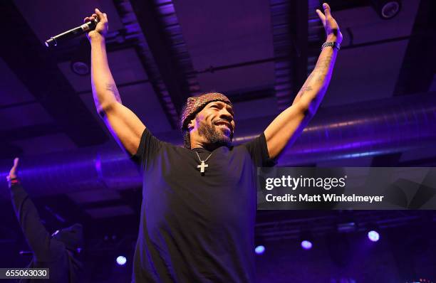 Rapper Redman and The Roots perform during the Budlight Event 2017 SXSW Conference and Festivals on March 18, 2017 in Austin, Texas.