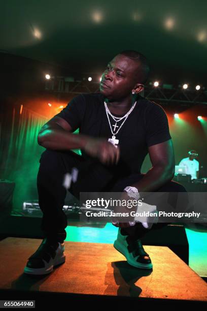 Musician Odis Oliver Flores A.K.A. O.T. Genasis performs onstage at the Atlantic Records event during 2017 SXSW Conference and Festivals at Stubbs on...