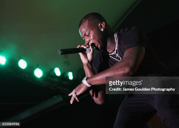 Musician Odis Oliver Flores A.K.A. O.T. Genasis performs onstage at the Atlantic Records event during 2017 SXSW Conference and Festivals at Stubbs on...