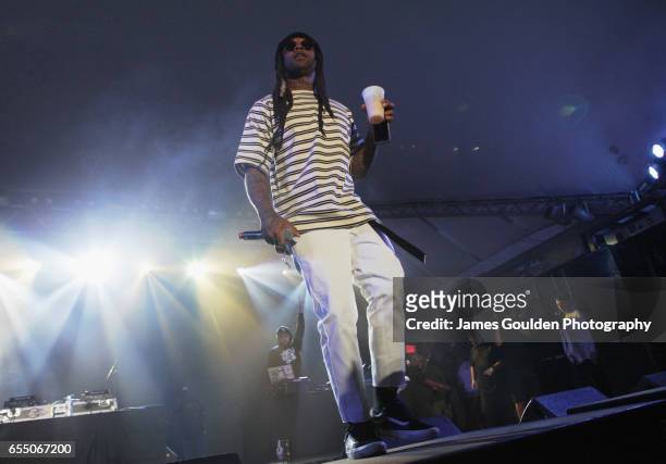 Musician Tyrone William Griffin Jr. A.K.A. Ty Dolla Sign performs onstage at the Atlantic Records event during 2017 SXSW Conference and Festivals at...