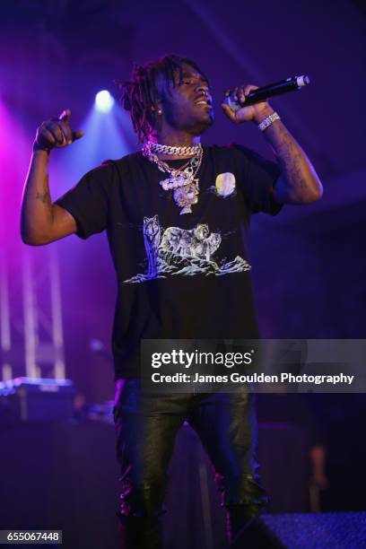 Lil Uzi Vert performs onstage at the Atlantic Records event during 2017 SXSW Conference and Festivals at Stubbs on March 18, 2017 in Austin, Texas.