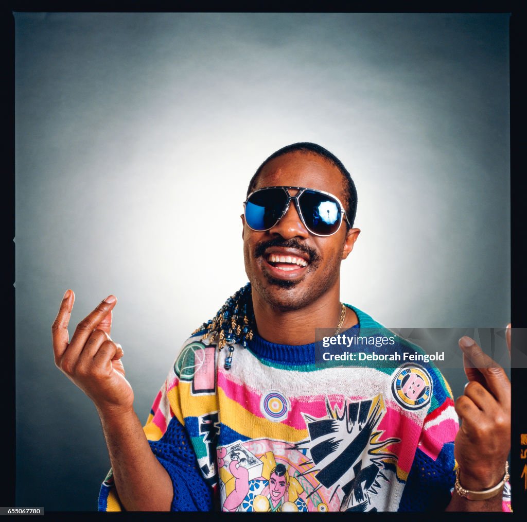 Stevie Wonder Portrait Session