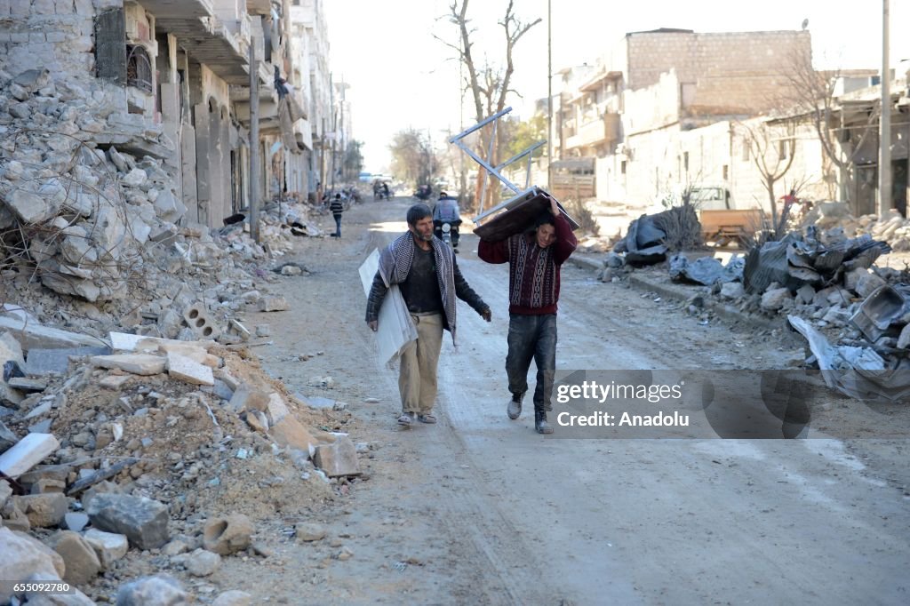 Life returns to normal in Al Bab