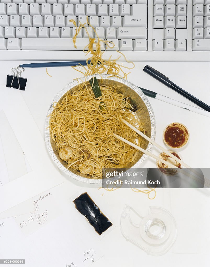 Takeout Noodles by Keyboard
