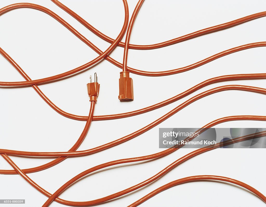 Orange Extension Cord