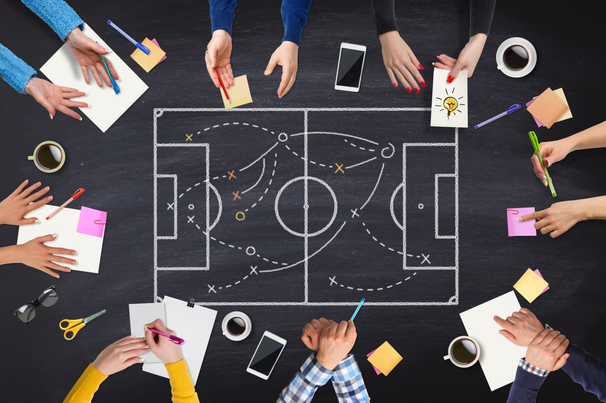 sports strategy meeting