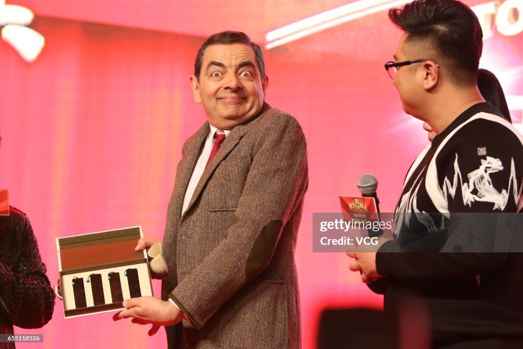 Rowan Atkinson Attends "Top Funny Comedian" Beijing Premiere