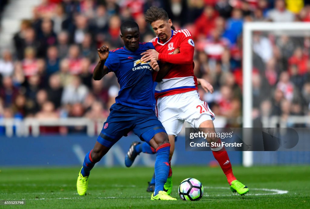 Middlesbrough v Manchester United - Premier League