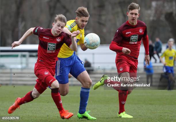 Carl Zeiss Jena V 1 Fc Kaiserslautern Dfb Juniors Cup Semi Final Leg 1  Photos and Premium High Res Pictures - Getty Images