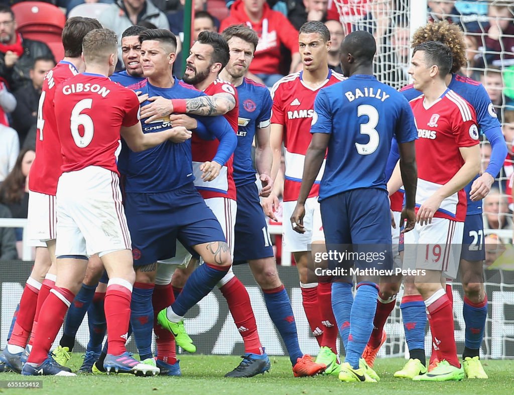 Middlesbrough v Manchester United - Premier League