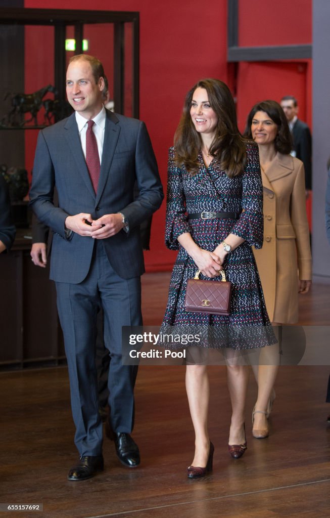 The Duke And Duchess Of Cambridge Visit Paris: Day Two