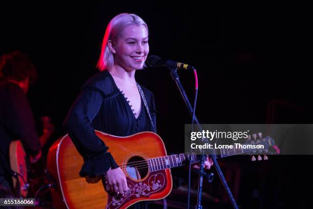 Phoebe Bridgers performs at the Central Presbyterian Church on March 18, 2017 in Austin, Texas.