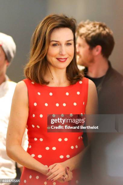 Elsa Zylberstein attends the Printemps Du Cinema 2017 Opening Ceremony at Cinema Pathe Beaugrenelle on March 19, 2017 in Paris, France.