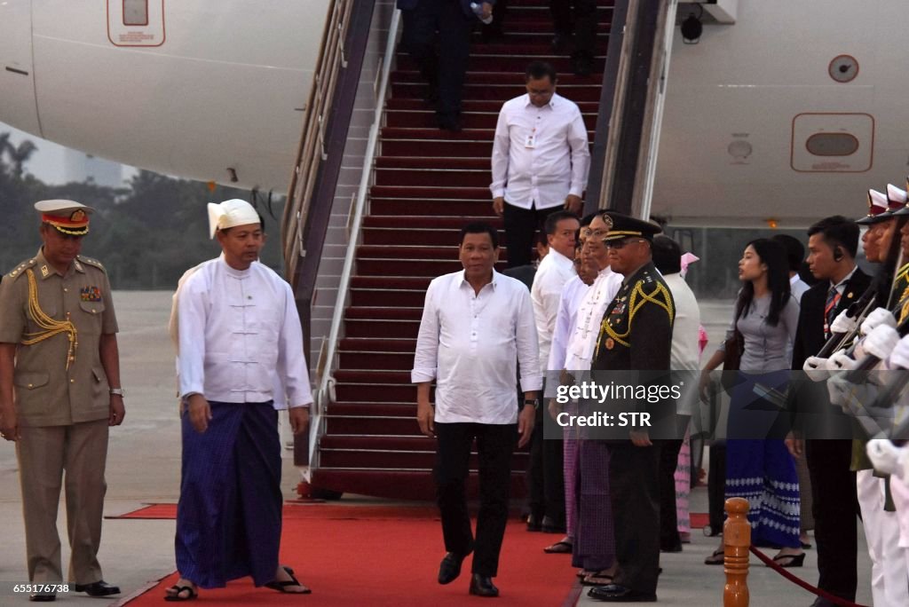 MYANMAR-PHILIPPINES-POLITICS-DIPLOMACY