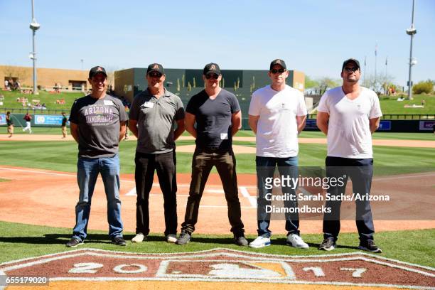 The Arizona Diamondbacks welcome the cast of Car Dogs including screenwriter Mark King, director Adam Collis, and actors Dash Mihok, Chris Mulkey and...