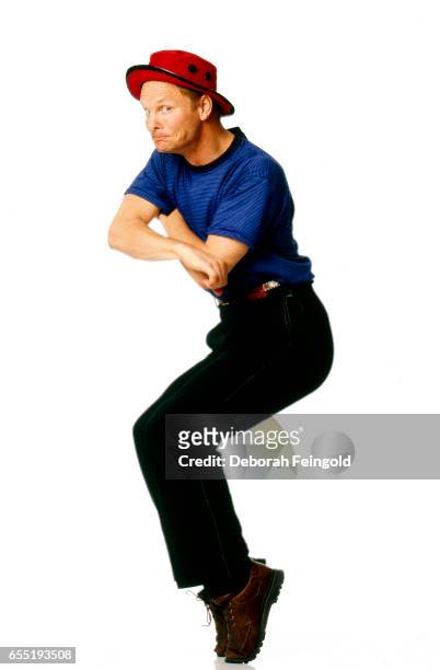 Deborah Feingold/Corbis via Getty Images) NEW YORK Actor, clown, comedian Bill Irwin poses in January 1989 in New York City, New York.