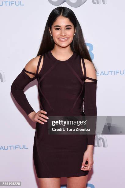 Actress Danube Hermosillo attends CBS's "The Bold And The Beautiful" 30th Anniversary Party at Clifton's Cafeteria on March 18, 2017 in Los Angeles,...