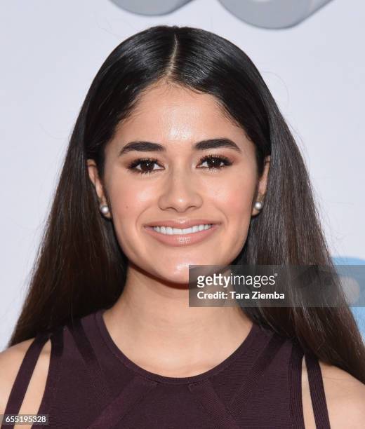 Actress Danube Hermosillo attends CBS's "The Bold And The Beautiful" 30th Anniversary Party at Clifton's Cafeteria on March 18, 2017 in Los Angeles,...