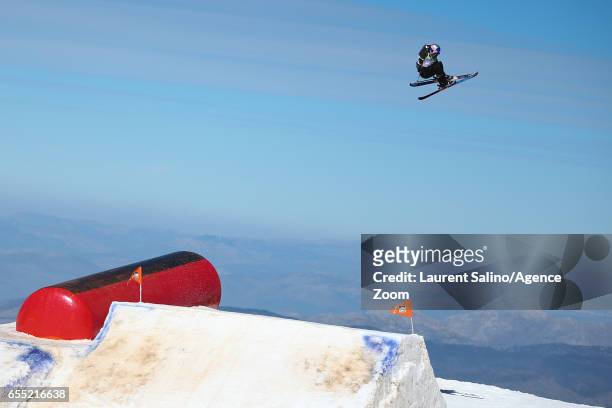 Tess Ledeux of france wins the gold medal during the FIS Freestyle Ski & Snowboard World Championships Slopestyle on March 19, 2017 in Sierra Nevada,...