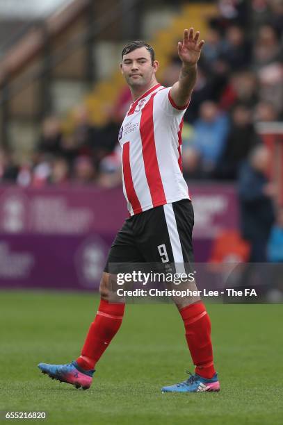 Matt Rhead 141 Lincoln City V York City Fa Trophy Semi Final Second Leg Photos ...