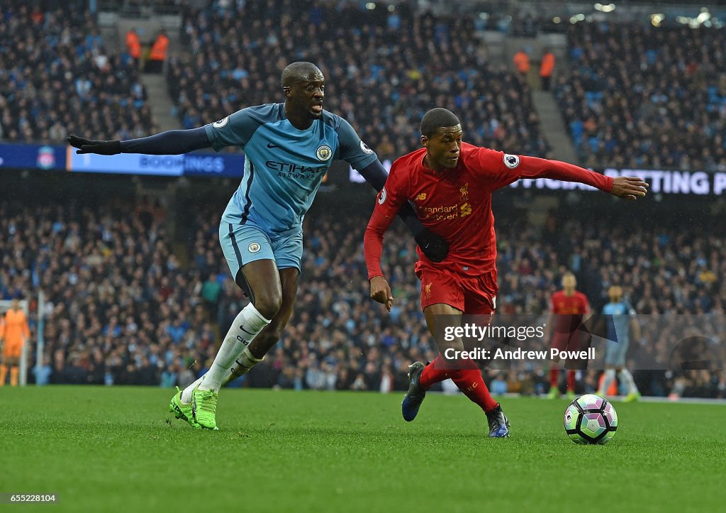 Manchester City v Liverpool - Premier League