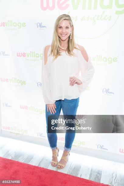 Lifestyle Blogger Abigail Ochse attends the Grand Opening Party For WeVillage at WeVillage on March 18, 2017 in Los Angeles, California.