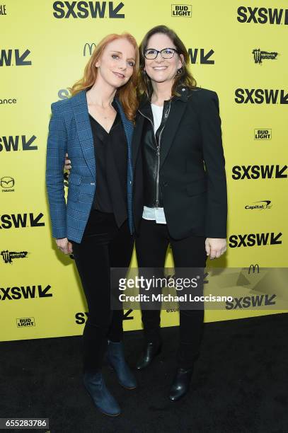 Publicist Lisa Feldsher and Producer Dana Goldberg attend the "Life" premiere during 2017 SXSW Conference and Festivals at the ZACH Theatre on March...