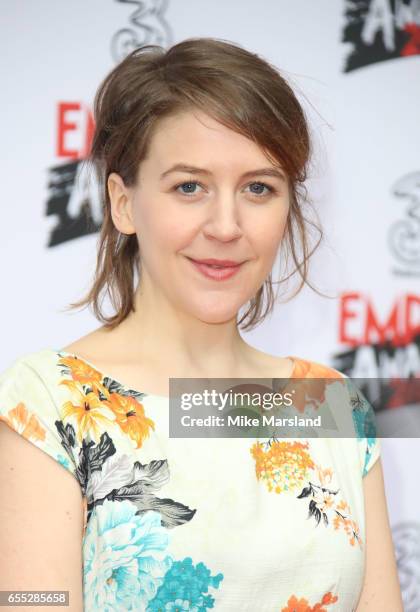 Gemma Whelan attends the THREE Empire awards at The Roundhouse on March 19, 2017 in London, England.