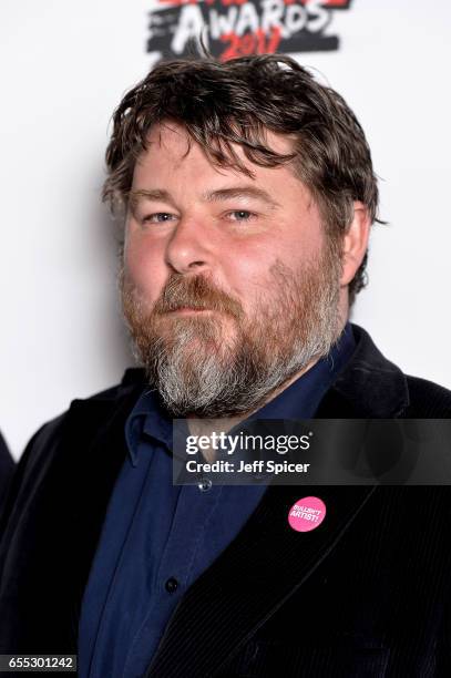 Director Ben Wheatley poses in the winners room at the THREE Empire awards at The Roundhouse on March 19, 2017 in London, England.