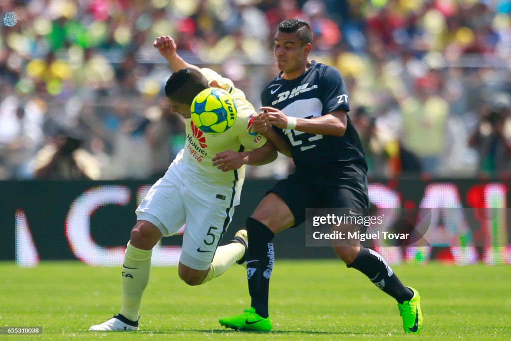 Pumas UNAM  v Club America - Torneo Clausura 2017 Liga MX