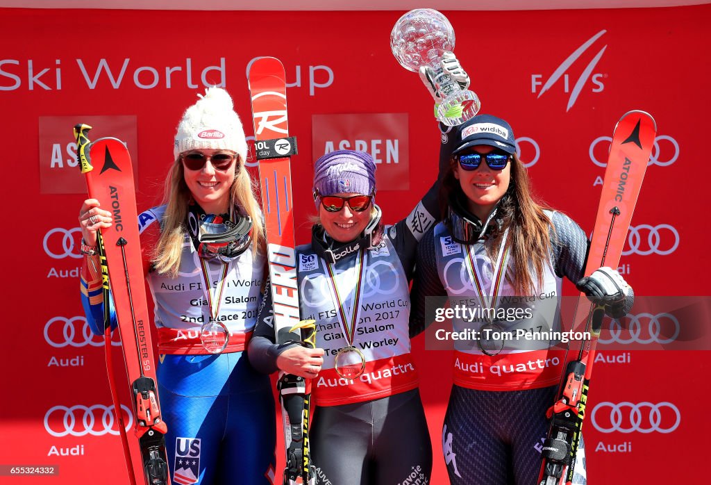 2017 Audi FIS Ski World Cup Finals - Ladies' Giant Slalom & Mens' Slalom