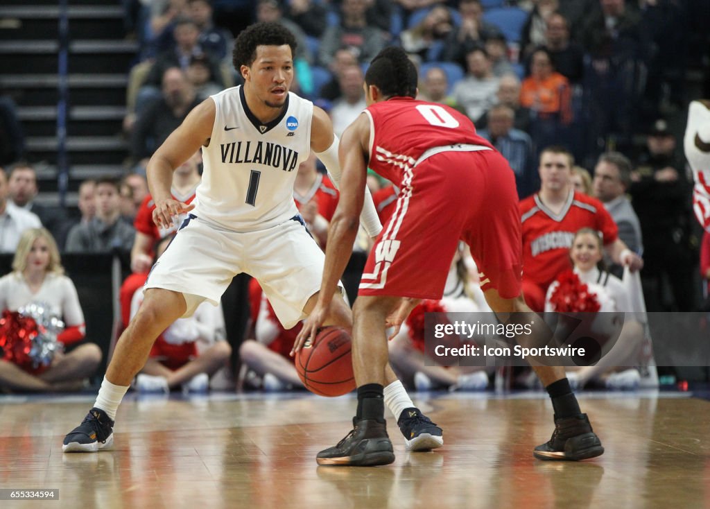 NCAA BASKETBALL: MAR 18 Div I Men's Championship - Second Round - Wisconsin v Villanova