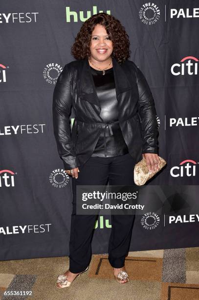 Chandra Wilson attends PaleyFest Los Angeles 2017 - "Grey's Anatomy" at Dolby Theatre on March 19, 2017 in Hollywood, California.