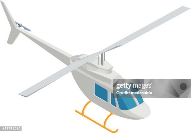 stockillustraties, clipart, cartoons en iconen met helikopter - helikopter