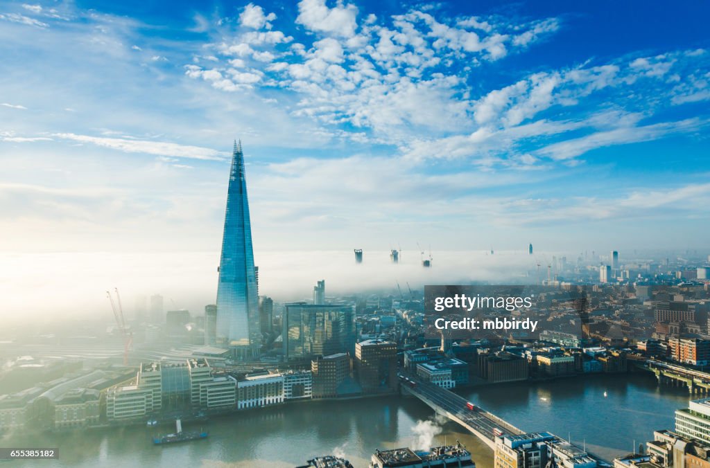 The Shard skyscraper in London