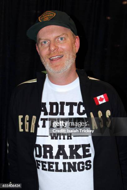 Actor Stefan Brogren from the television series 'Degrassi Junior High' attends Toronto ComiCon 2017 at Metro Toronto Convention Centre on March 19,...