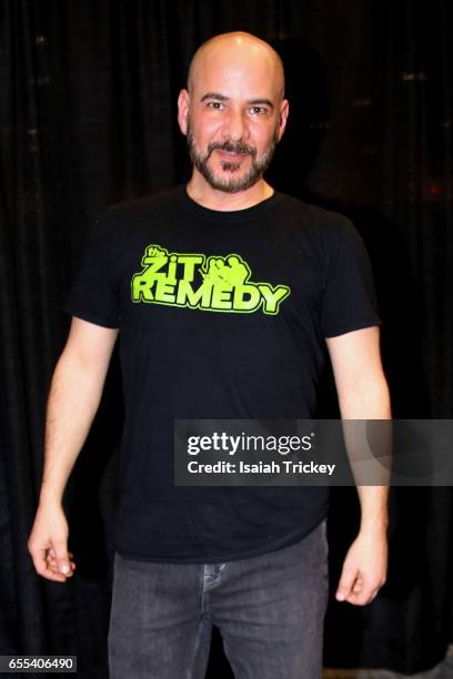 Actor Pat Mastroianni from the television series 'Degrassi Junior High' attends Toronto ComiCon 2017 at Metro Toronto Convention Centre on March 19,...