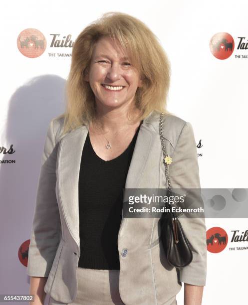 West Hollywood Mayor Lauren Meister arrives at The Tailwaggers Foundation, 2017 Waggy Awards at Taglyan Cultural Complex on March 19, 2017 in...