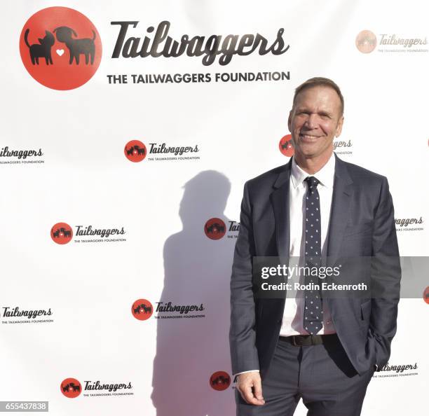 Tailwaggers Founder and President Todd Warner arrives at The Tailwaggers Foundation, 2017 Waggy Awards at Taglyan Cultural Complex on March 19, 2017...