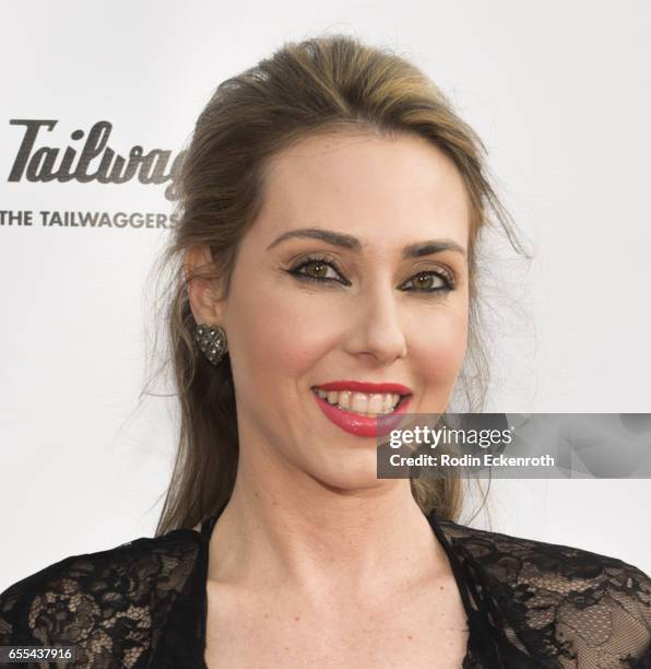 Fashion Tails Co-Founder Eva Wittels arrives at The Tailwaggers Foundation, 2017 Waggy Awards at Taglyan Cultural Complex on March 19, 2017 in...