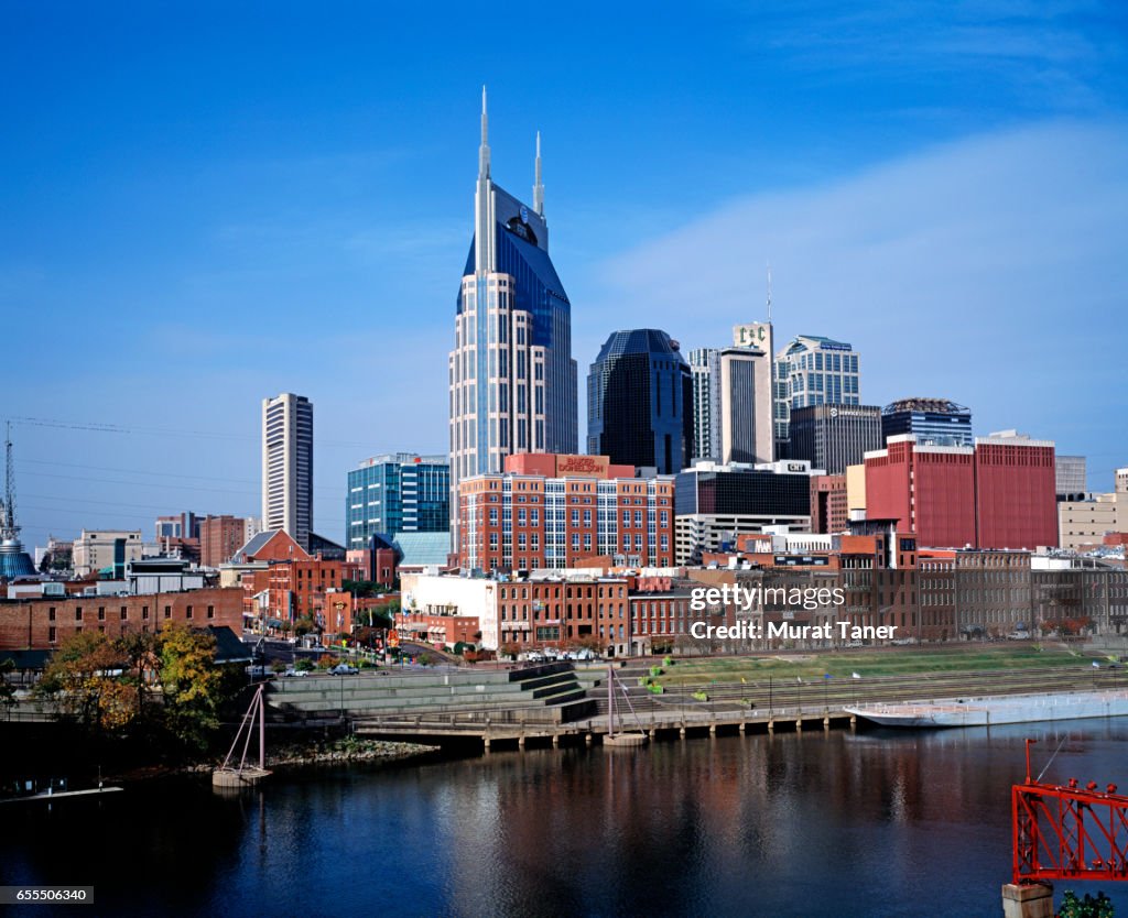 Skyline view of Nashville