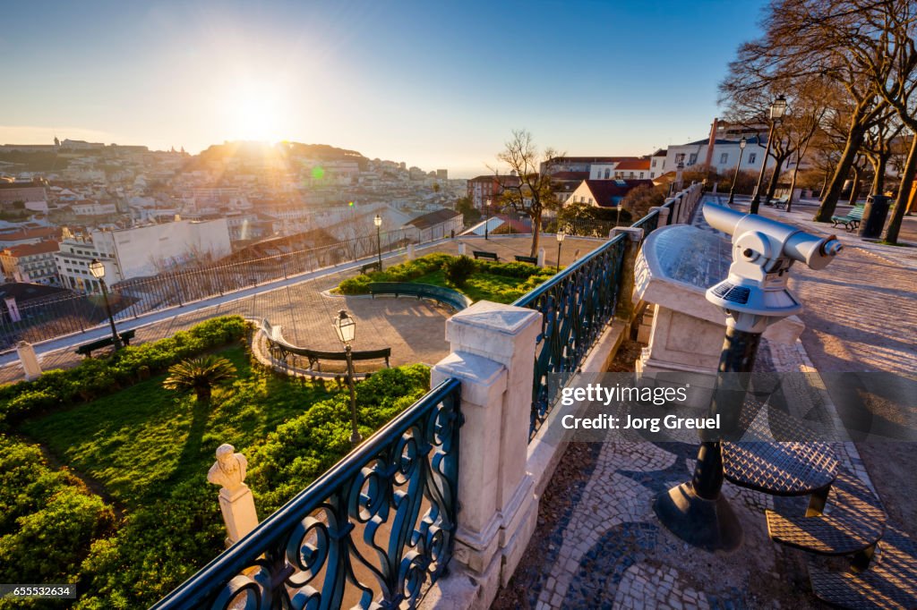 Lisbon at sunrise